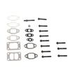 24pcs Exhaust Manifold Bolt Gasket Kit Metal Alloy Replacement for Dodge for Cummins 5.9L 12V