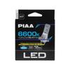 PIAA LEH215 Tipo LED Padrão 12V Inspeção de Veículo Pacote com 2 Faróis/Faróis de Nevoeiro, 6600K, Sem Controlador - Série, 14W, 2600lm, H7, Garantia de 3 Anos,
