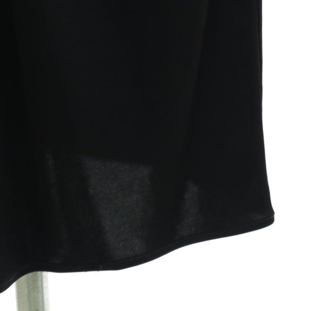 La Petite S Made In England No Sleeve Drape Long Dress 38 Black Women Used