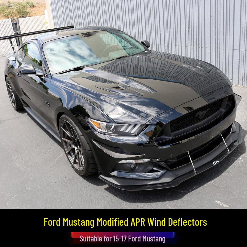 Ford Mustang 2015-2017 APR Carbon Fiber Canards & Bumper Blade Spoiler
