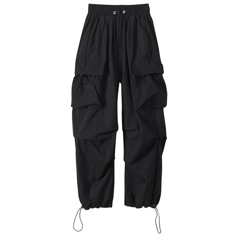 Women's Retro Hip Hop Wide-Leg Workwear Pants