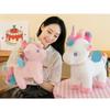 Colorful Cute Unicorn Fur Toy Fashion Comfortable Throw Pillow Birthday Gift