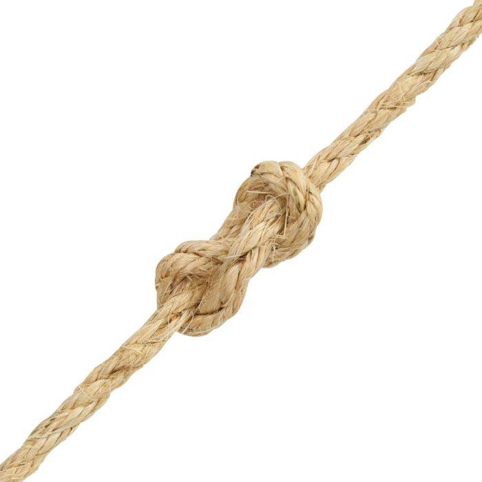 VidaXL Corde 100 % en sisal 8 mm 100 m