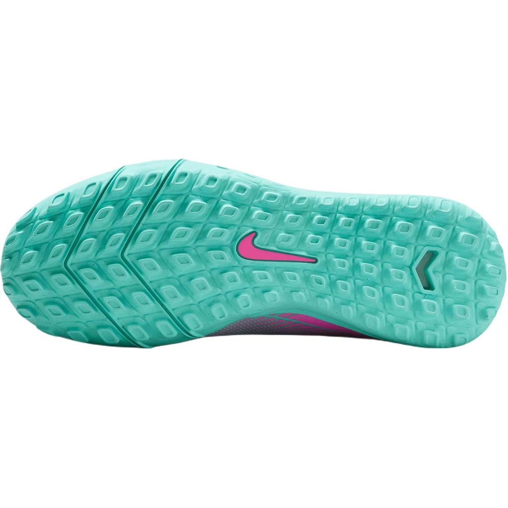 Nike Mercurial Vapor 16 Academy Zoom Comfortable Soft Durable Low-Top Soccer Shoes Kids sneaker Gray-Green Purple FQ8284-301