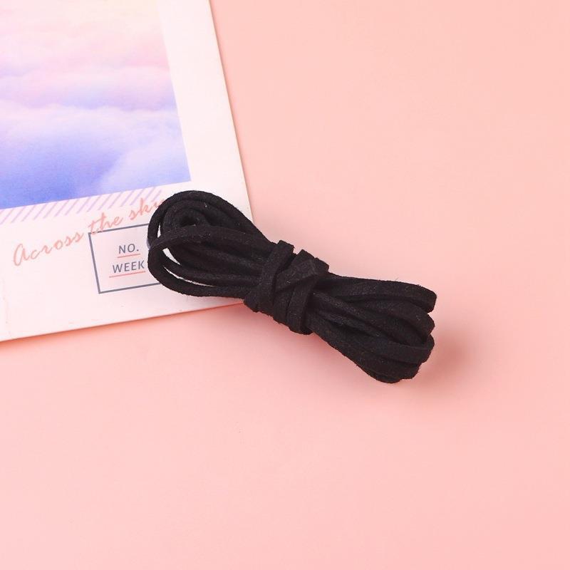 Korean suede rope for DIY jewelry making, 3mm braided wire for bracelets and necklaces. Add a touch of handmade to your accessories!