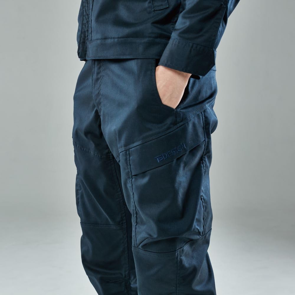 TS DESIGN TecRecyc Cargohose Ganzjahresmodell Blau 2214 41 L