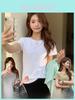 Cotton Short Sleeve T Shirt For Women With Slim Fit And Round Neck Summer Casual Style