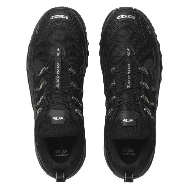 SALOMON ACS + Cushioning Coverage And Abrasion Resistant Low Top Running Shoes Unisex Black Sneakers 476766