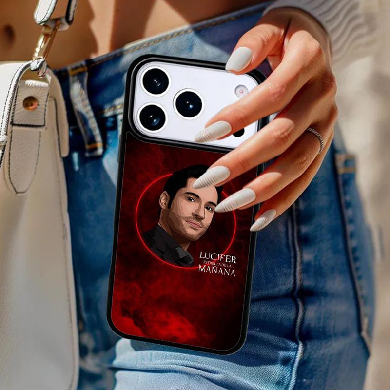 American TV Lucifer Phone Case For iPhone 17 Air 14 15 13 12 Max Cover For Apple 14 15 16 16e 11 Pro Max Plus Coque
