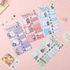220 Feuilles Bloc Notes Adhésifs Labubu Kawaii Bandes Mémo Auto-Adhésives Papeterie