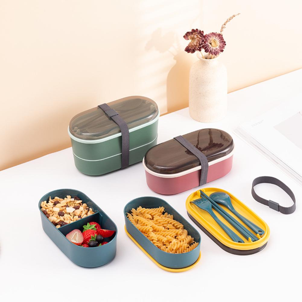 Lunch Box with Chopsticks Kitchen Tableware Accessories