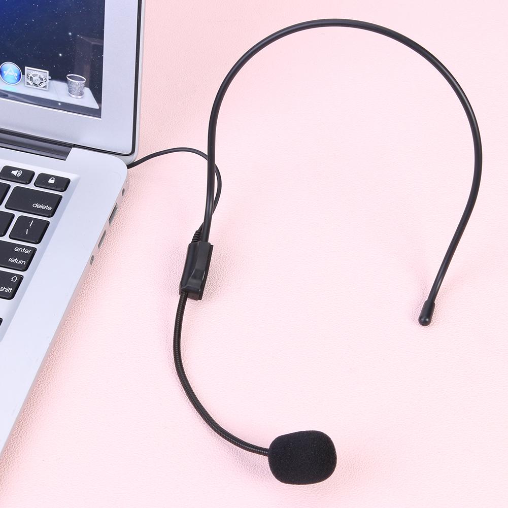 Mini XLR 3Pin TA3F Earhook Hanging Headset Mic for Wireless Bodypack Transmitter