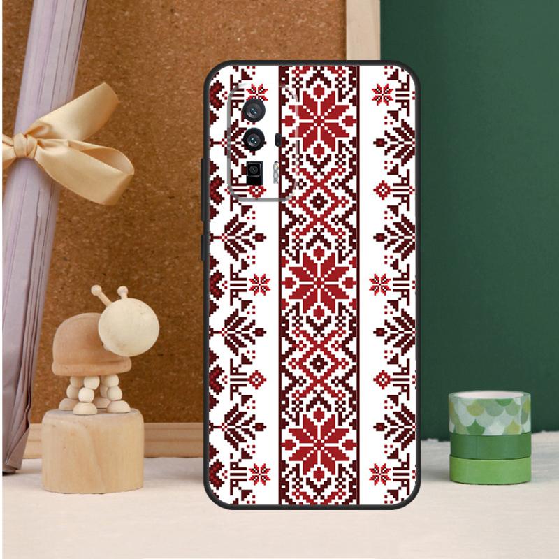 Ukrainian Embroidery Pattern Case For Xiaomi 14 11T 12T 13T Pro 12 13 Lite POCO X6 Pro X3 X4 X5 F3 M5s M6 F5 Pro Cover