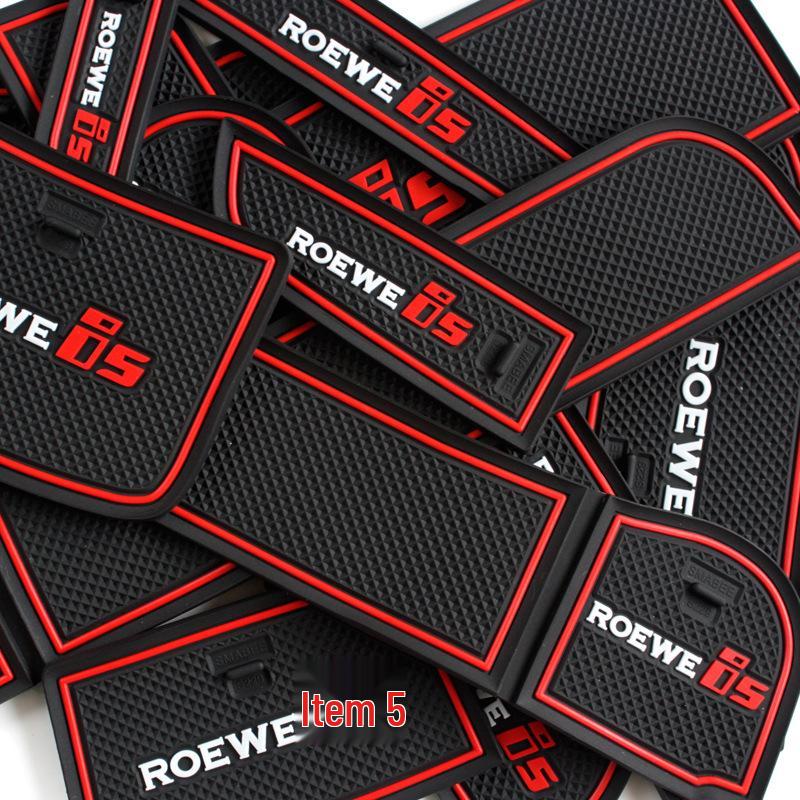 21 Roewe I5 Cup Holder and Door Slot Mat for Interior Decoration