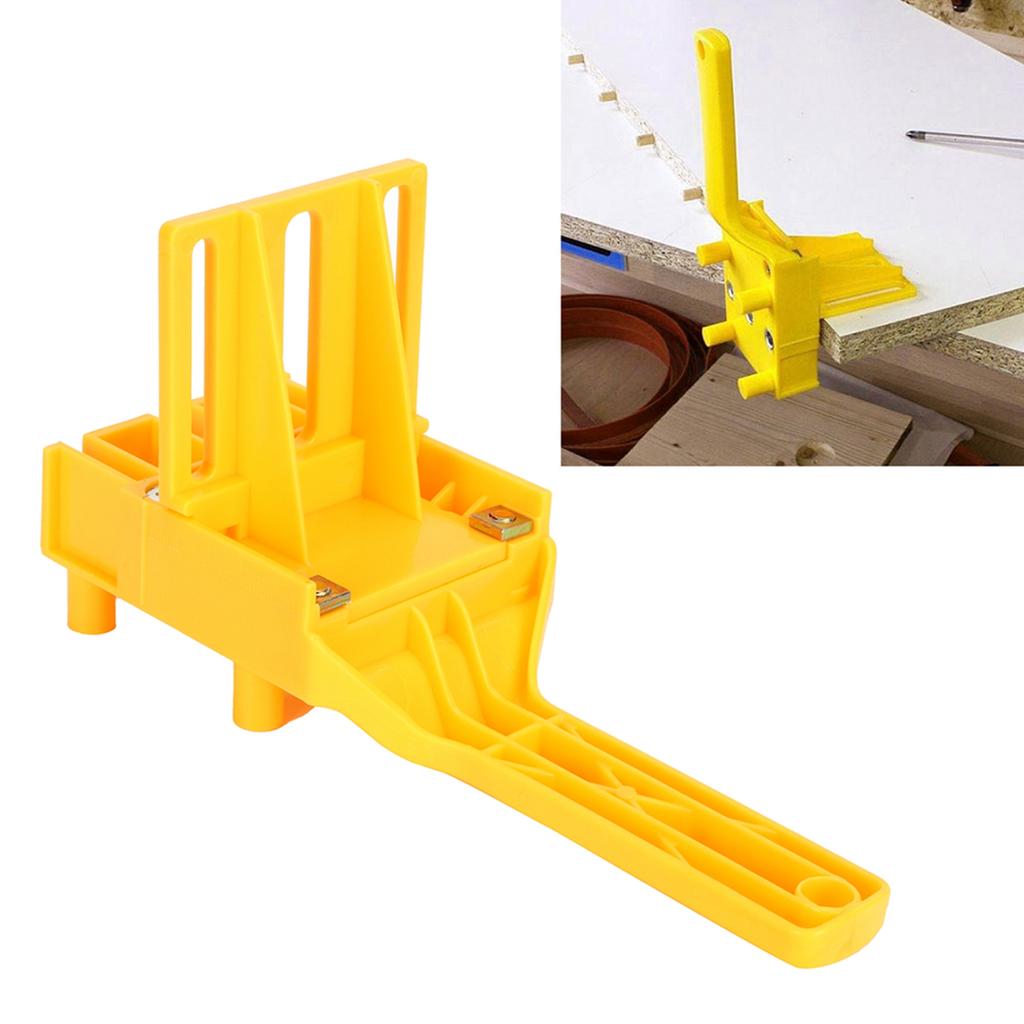 8Pcs Woodworking Dowel Jig Kit Punch Locator Handheld Pocket Hole Drilling Tools