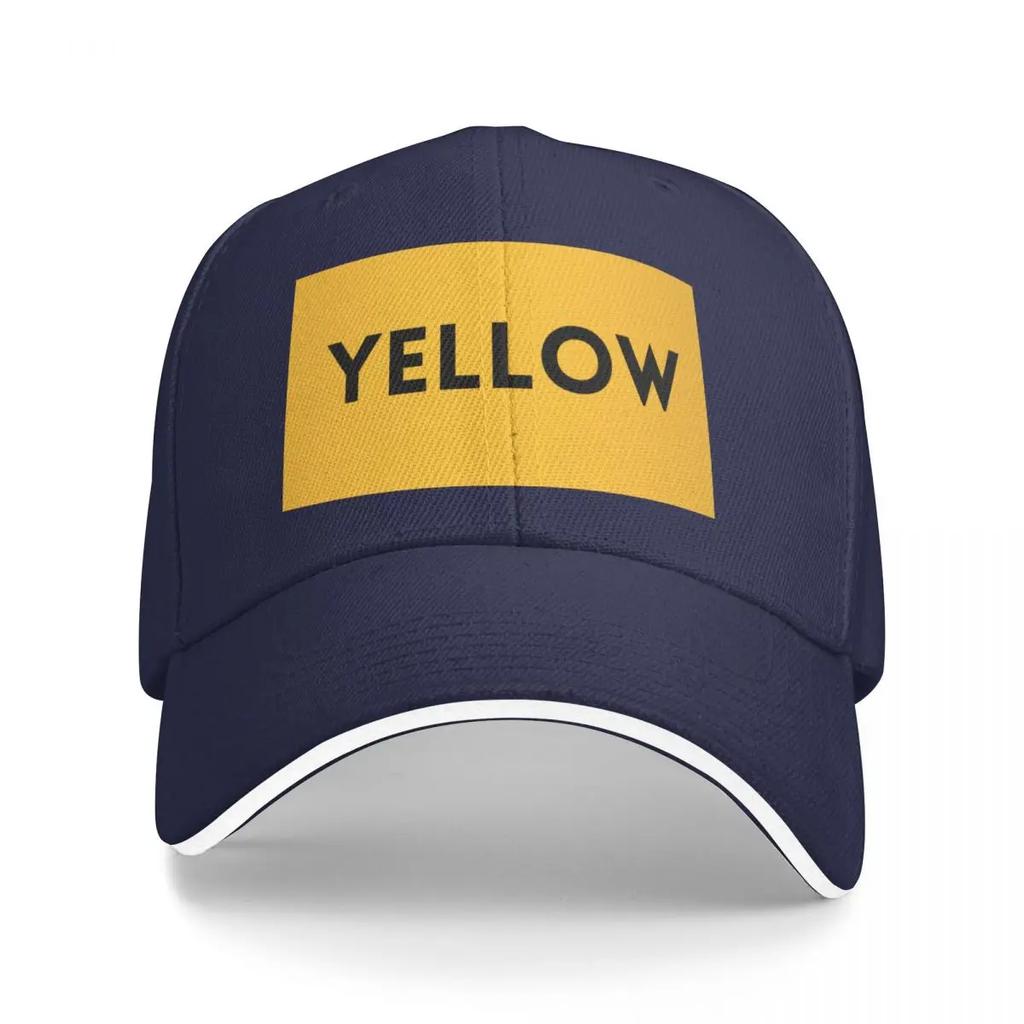 Yellow Baseball Cap Hat   Funny hats summer hat luxury woman cap Man Womens
