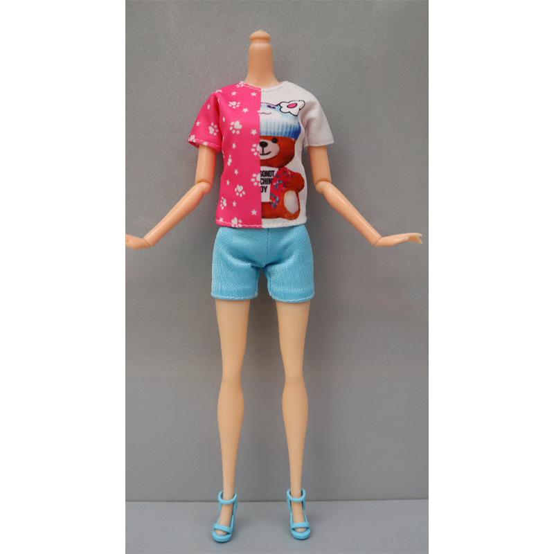 30cm Barbie Doll Princess Dress-Up Clothes & Accessories Set Doll Clothes