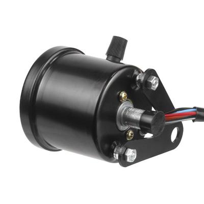 Motocyklový tachometr Pro Cafe Racer Motocykl Univerzální 12V Podsvícený Indikátor Se Signálními LED Světly Měřič Odometer