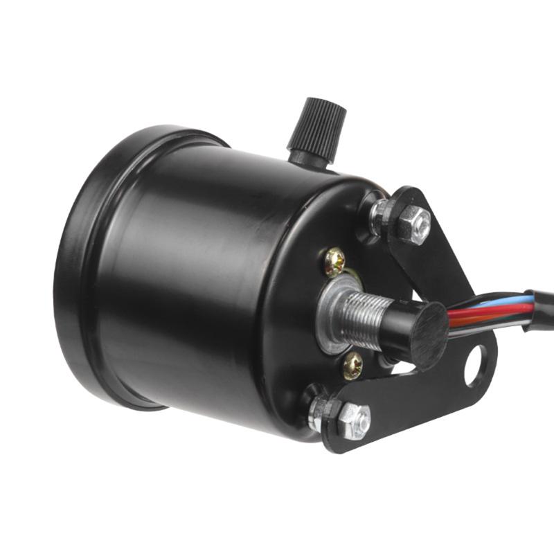 

Мотоциклетный спидометр для Cafe Racer Мотоцикла Универсальный 12В Индикатор с подсветкой Со светодиодным сигнальным светом Датчик одометра 1PC