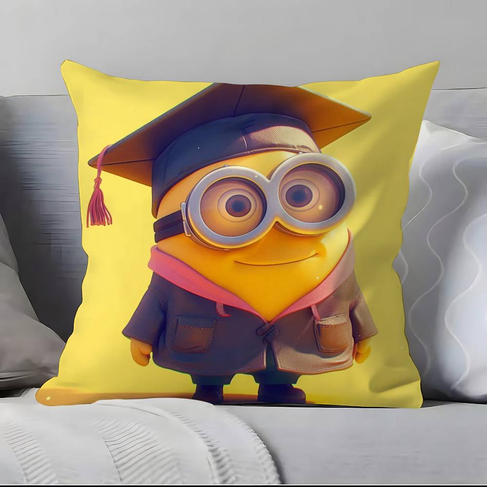 Cute Cartoon Thief Dad M-M-Minions Pillow Case Pillowcase Soft Skin Friendly & Comfortable With A Hidden Zipper