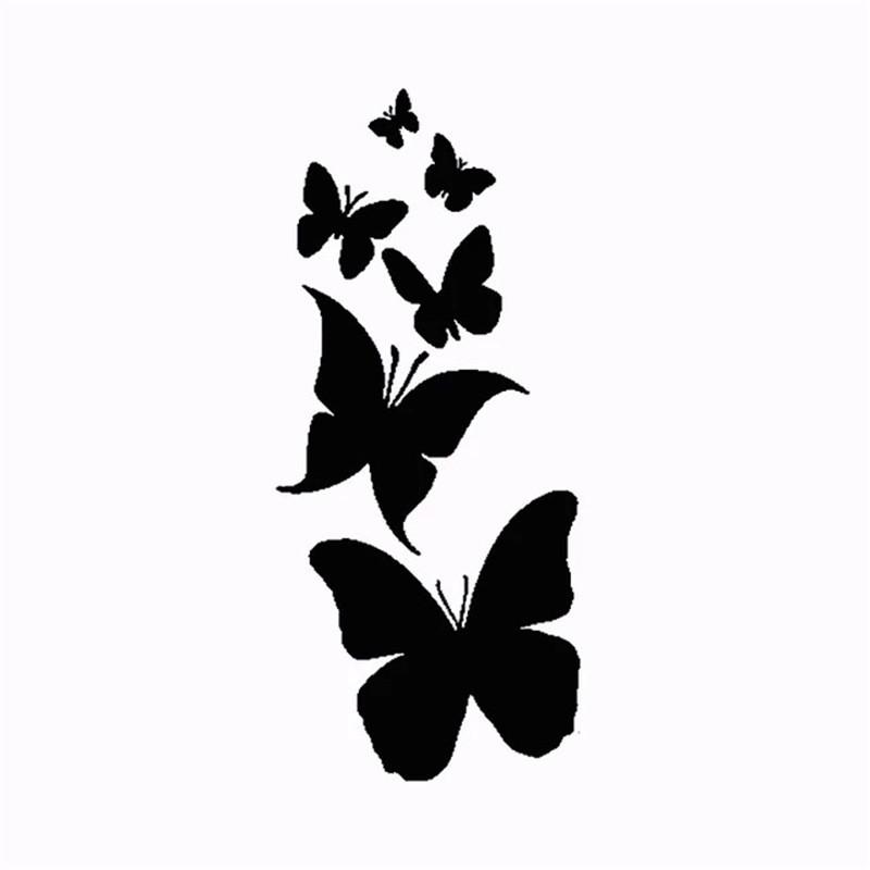 Car Sticker Butterfly Decoration Car Body Rear Car Window Glass Personalized Laser Sticker Scratches Cover Sticker