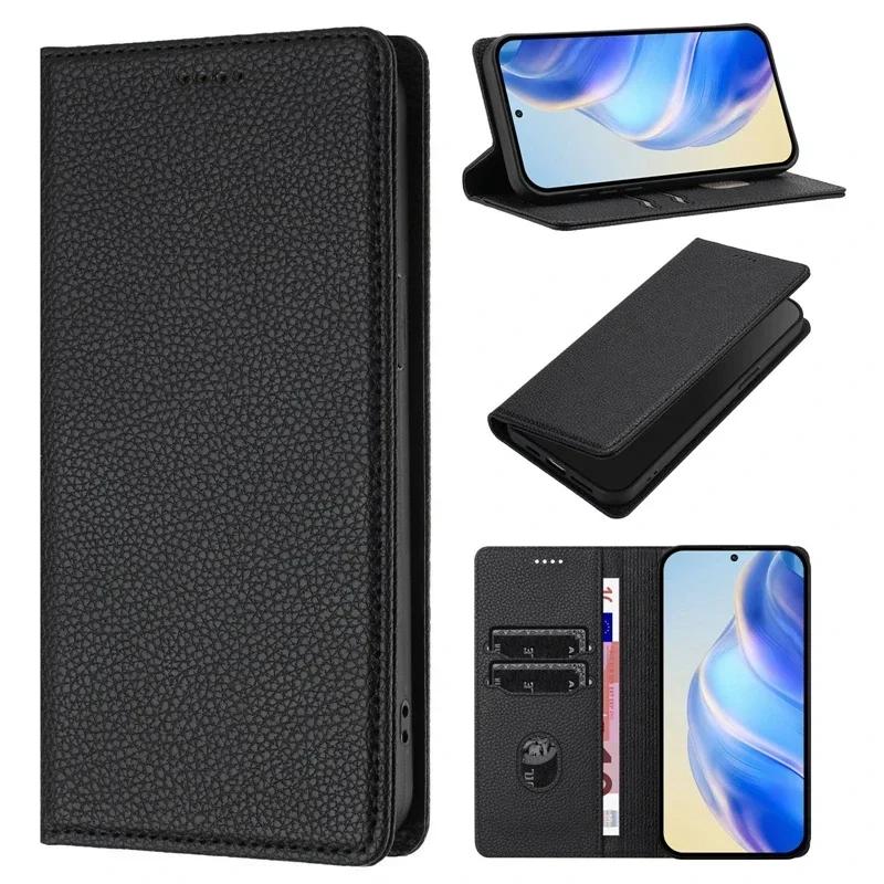 Pouzdro se slotem na peněženku pro Xiaomi Redmi Note 14 4G Kryt pro Xiaomi Redmi Note 14 4G pro Redmi Note14 Pro 14Pro 4G Magnetické pouzdro Funda