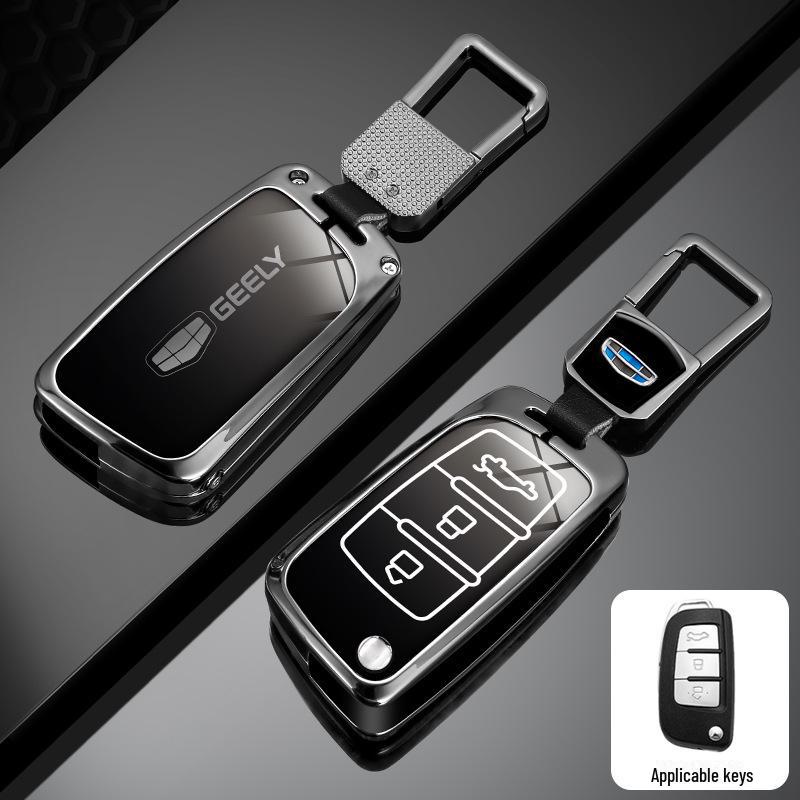Compatible Key Cover for Geely Xingyue L, Xingrui, 4th Gen Dihao, Boyue, Binyue, Icon, Vision, and X6 Cars