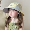 Animal Cartoon Bucket Hat Car Children's Fisherman Hat Soft Summer Kid Sun Hat  Girls