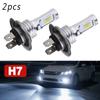 Dustproof LED Headlights Super Bright Replacement Parts Car 2Pcs H7 8000LM