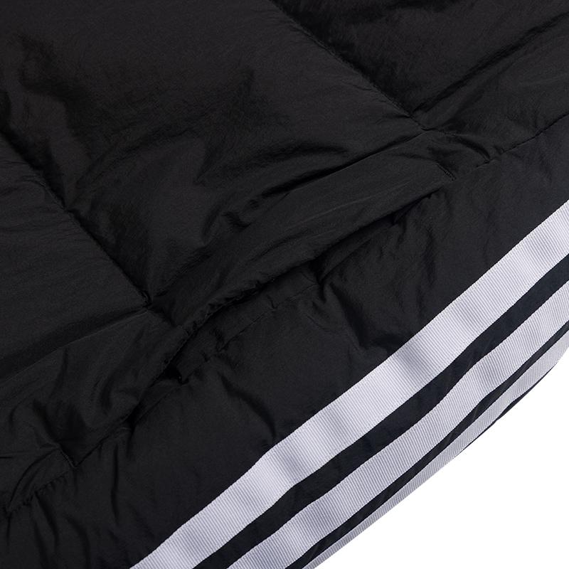 adidas Essentials 3-Stripes Puf D V Brand Logo Sports Casual Duck Down Warm Sleeveless Vest Men Vest Black KH3991