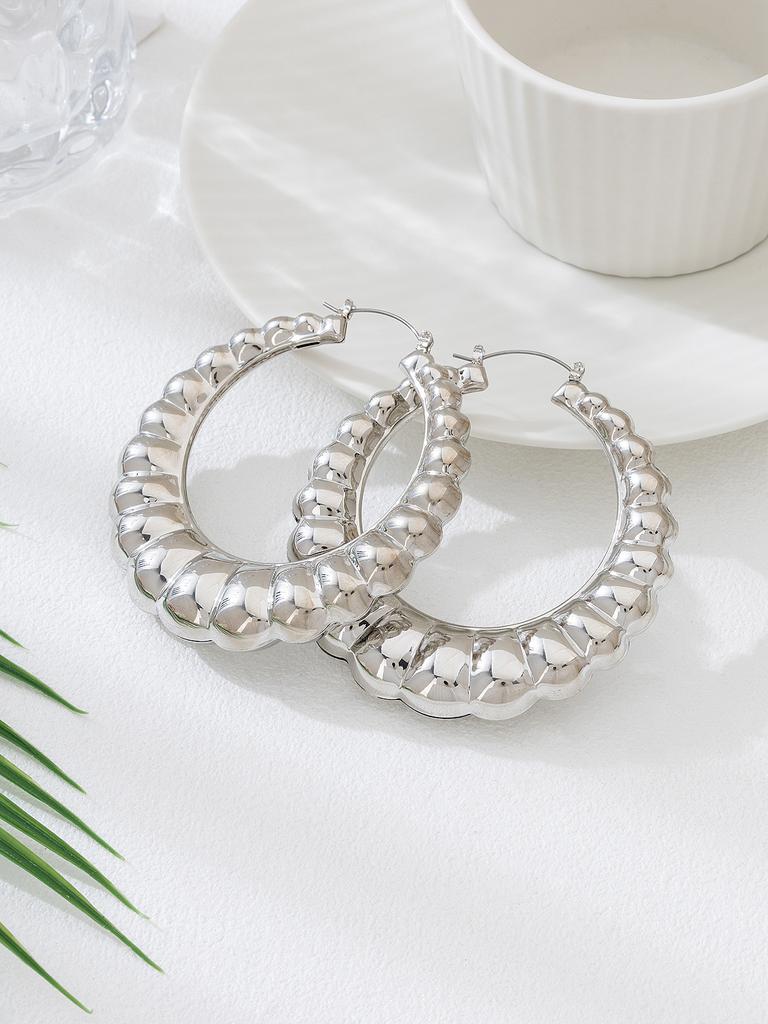 Fashion Personality Exaggerated Trend Lion Head Stud Earrings Suitable For Women'S Daily Party Wear Chest