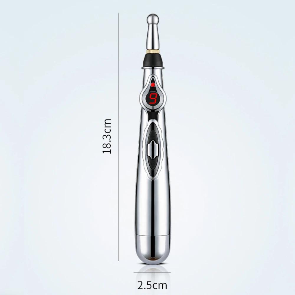 Electronic Acupuncture Pen Acupuncture Point EMS Massager Muscle Stimulator Physiotherapy Device TENS Pulse Electrostimulator Personal Health Care