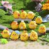 Fat Chicken Miniature Resin Craft Car Ornaments & DIY Accessories