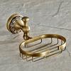Wandmontierte Metall-Seifenschale Badezimmer-Organizer Vintage Messing-Seifenschale Aufbewahrungsschale Seifenspender-Organizer Langlebig