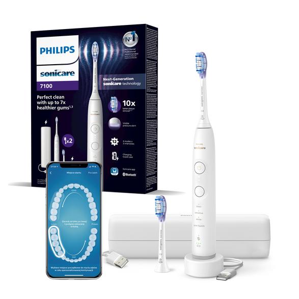 Philips Sonicare Toothbrush Sonicare 7100 Hx7420/02 White