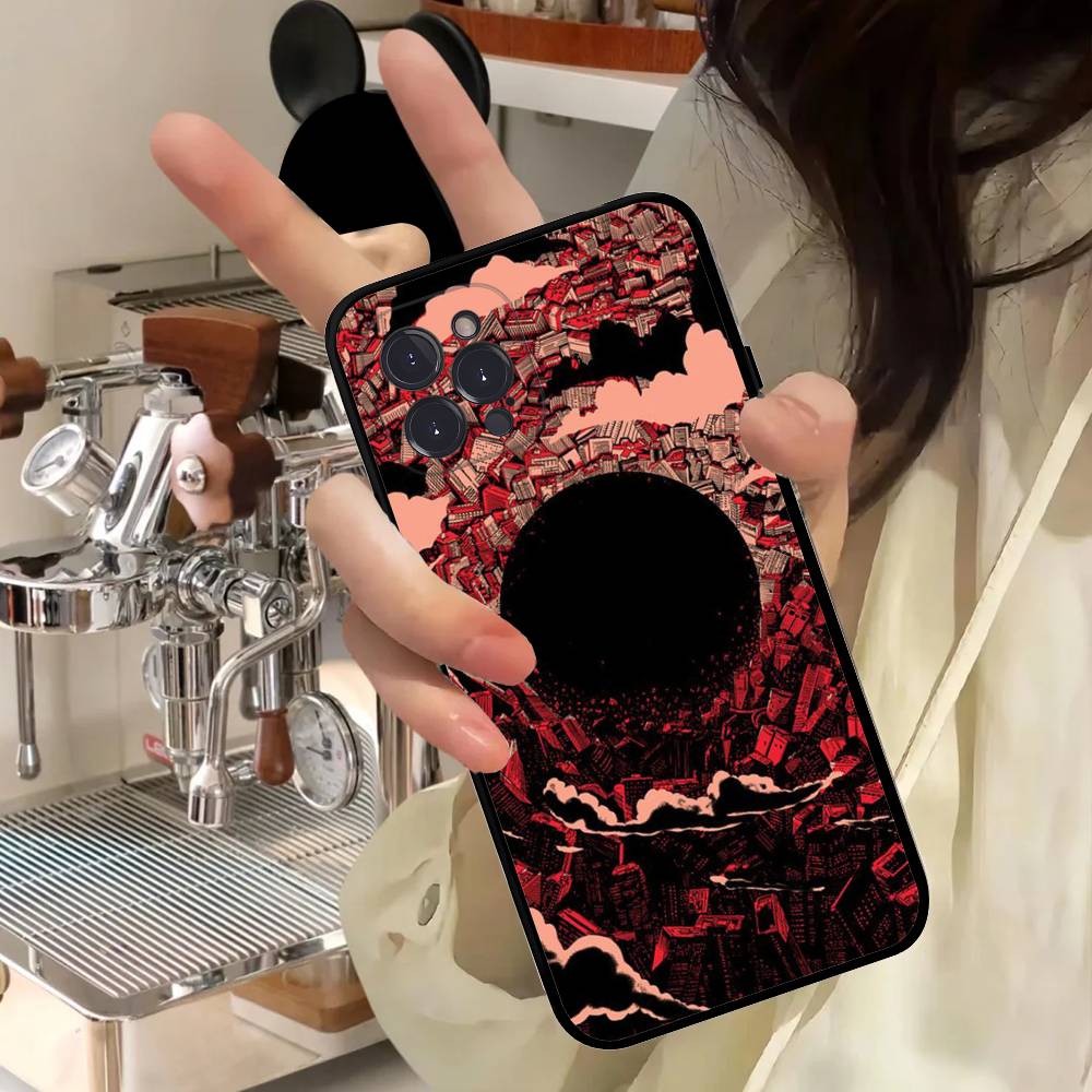 AKIRA ANIME CARTOON Phone Case For IPhone 17 16 15 14 11 12 13 Mini Pro XS Max Plus Funda Shell