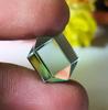 Herkimer Diamond Quartz Crystal, Fantasy Bullet Cut Gemstone, 15x11mm
