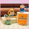 Shinchan Crayon Cross Dressing Crocodile Frog Series Cartoon Keychain Pendant