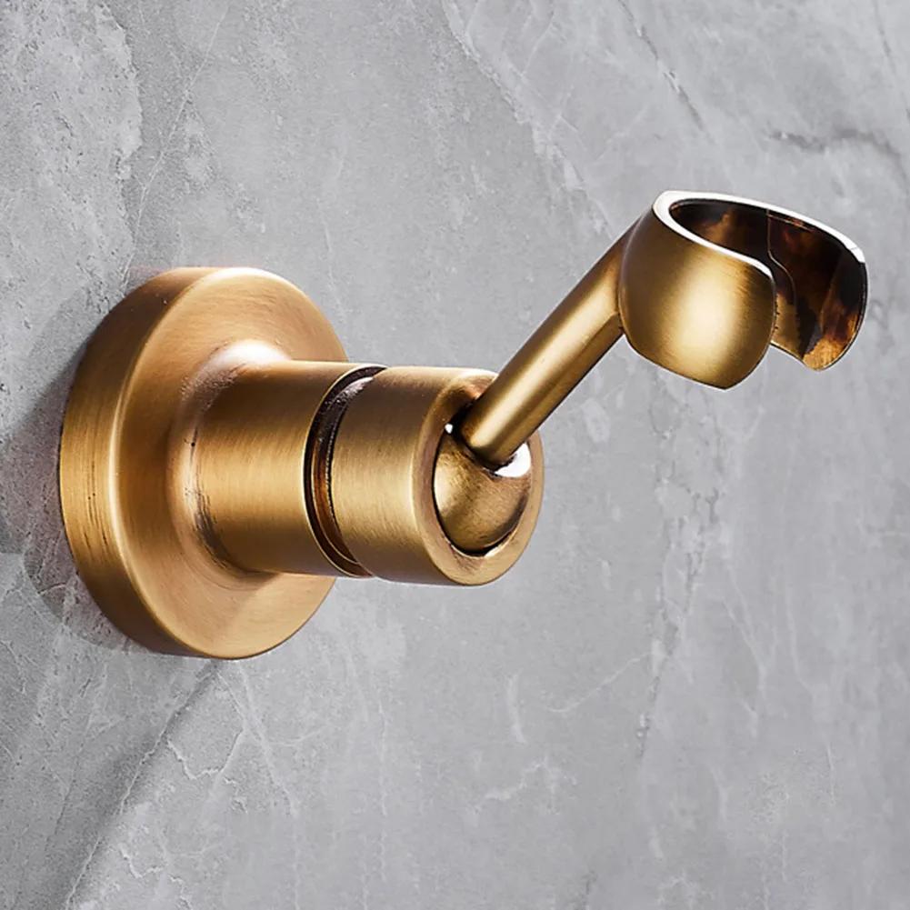 1pcs Shower Head Bracket With Screw Adjustable 360degree Shower Head Holder Bathroom Hand Shower Holder Supplies