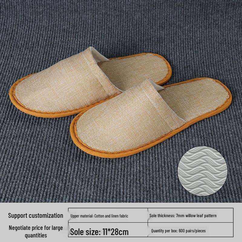 Premium Individually Wrapped Hotel Slippers