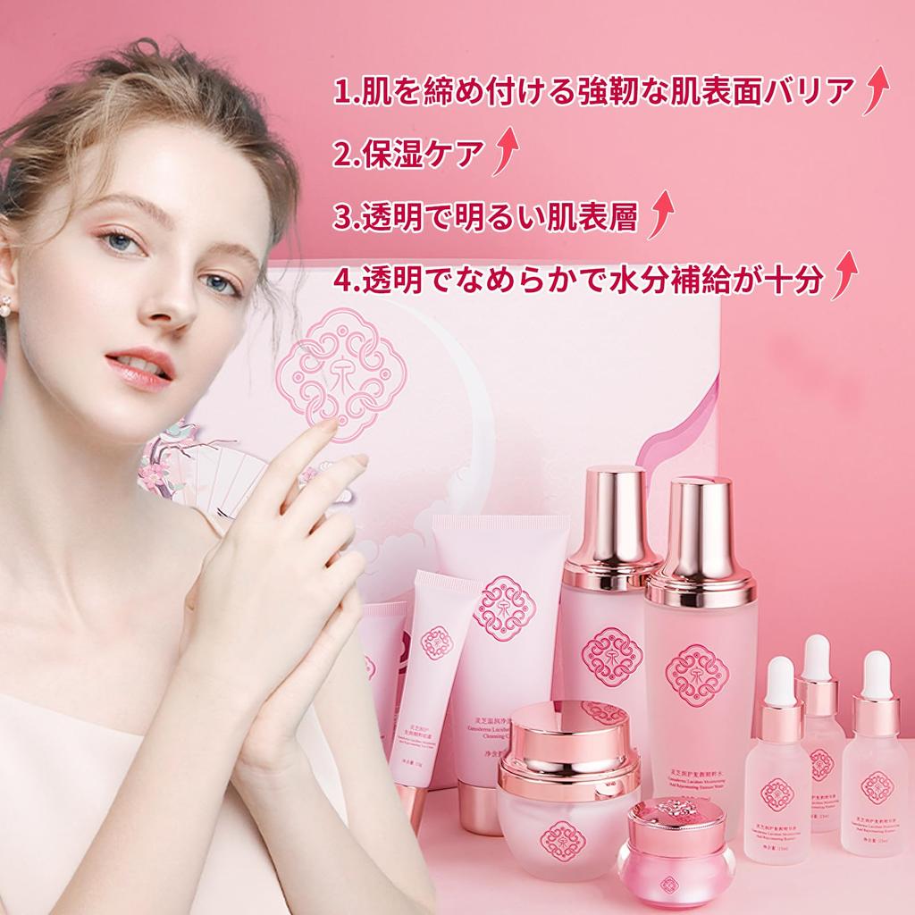 OKADY Skincare Facial Eye and BB Set for Moisturizing and Dry Suitable for Men and Irritated Set Lotion, Emulsion, Serum, Cleanser, Cream, Cream.