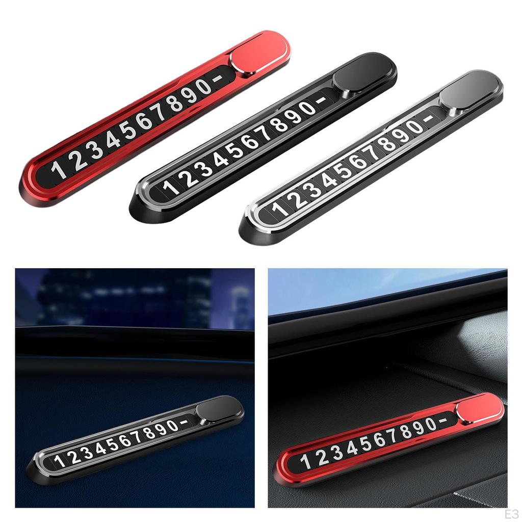 Car Parking Telephone Number Plate Phone Board for Lot