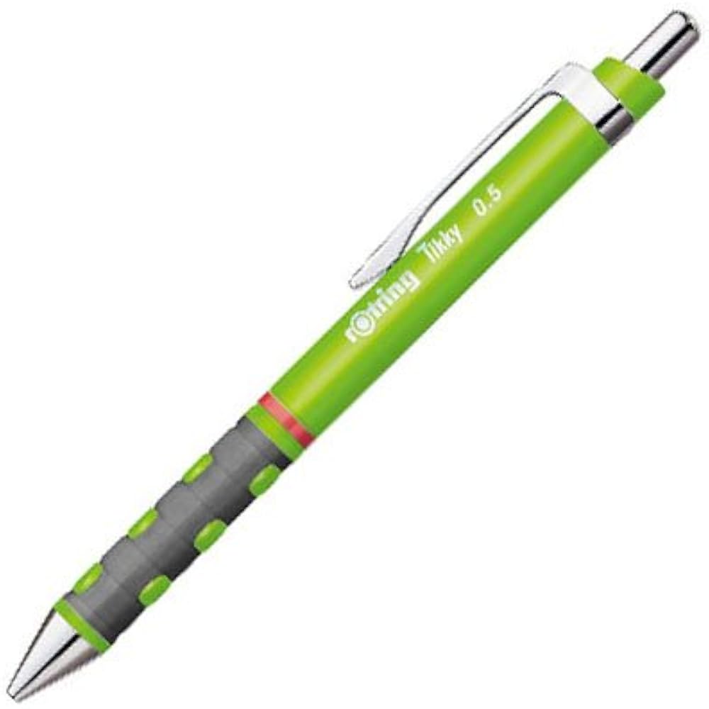 ROTTLING! Ticky tikky ballpoint pen! neon green