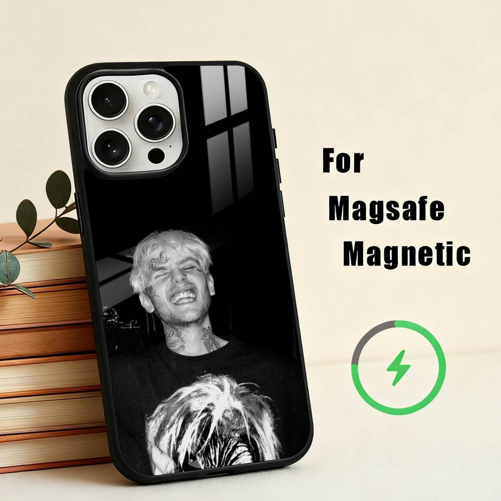 S-Star Shopping Lil Peep   Phone Case For iPhone 17,16,15,14,13,12,Plus,Pro,Max for Magsafe Magnetic Wireless Charging