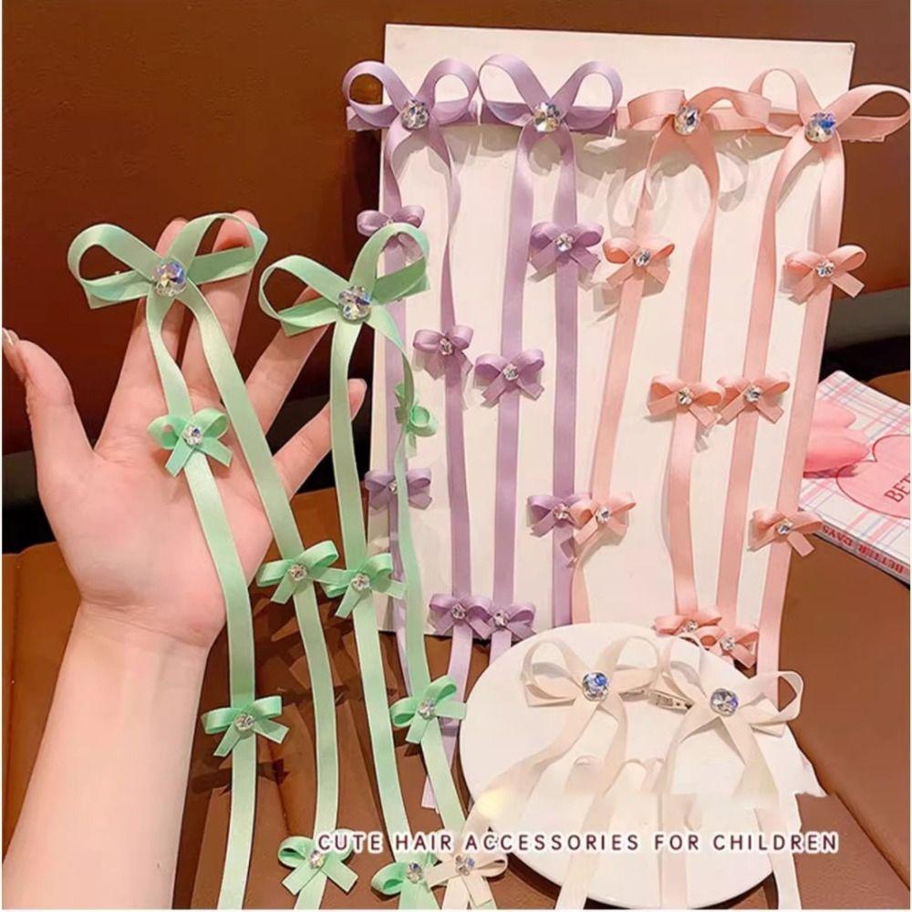 Bow Knot Hair Accessories Durable Hairpins Fashion Hair Clip Party
