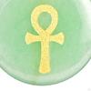 30mm Diameter Round Necklace Pendant Ancient Egyptian Ankh Cross Fashion Jewelry Talisman