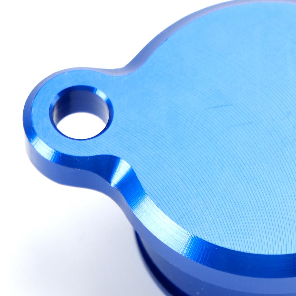 Oil Injection Pump Delete Block Off Plug For YAMAHA PW50 PW80 ALL Blue