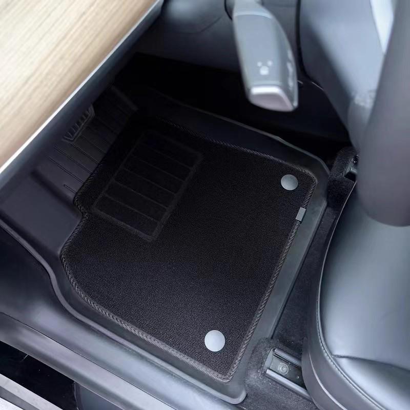 Custom TPE Floor and Trunk Mats for Tesla Model 3 & Y