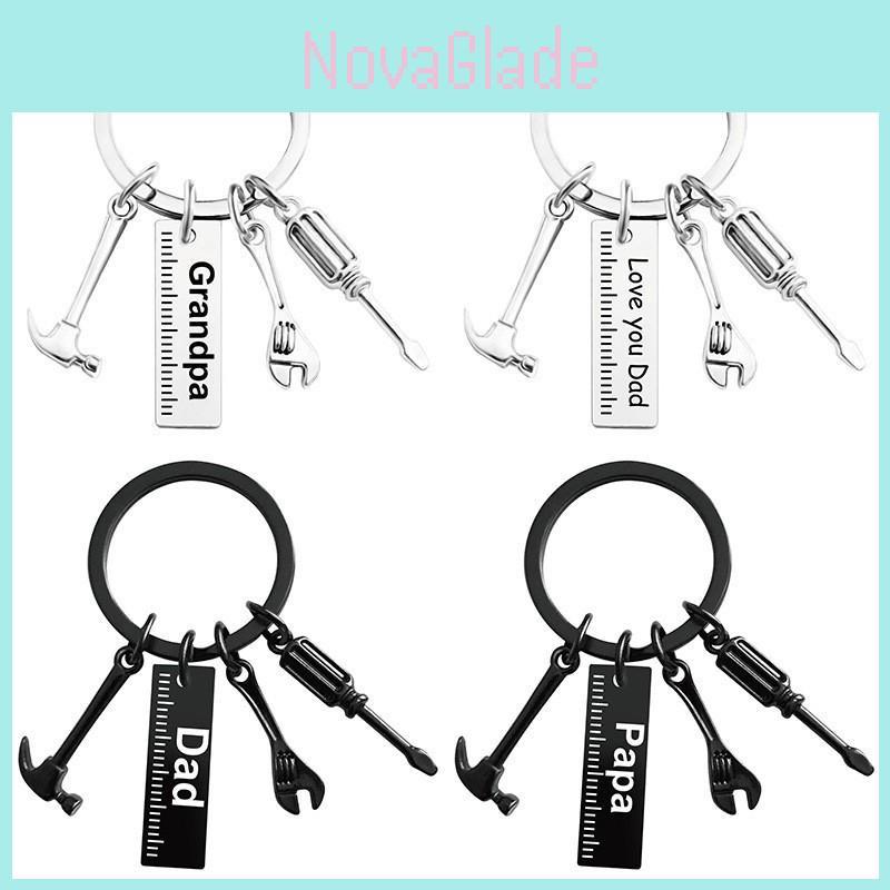 Durable Stainless Steel Keychain Tool Set For Dads With Creative Gift Idea For Fathers Day