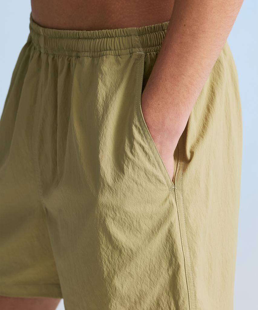 Leijibi Comfort Pro All Day Shorts M Stretch Shorts Khaki Beige